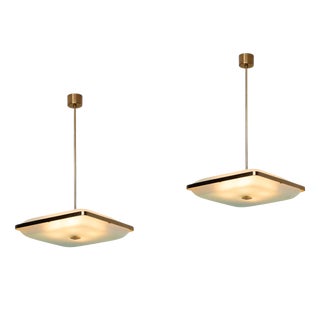 2026 Pendant Light attributed to Max Ingrand for Fontana Arte, Italy, 1960 For Sale