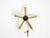 Mid-Century Modern Sputnik Brass Ceiling Lamp with Five Arms, 1950s For Sale - Image 17 of 18