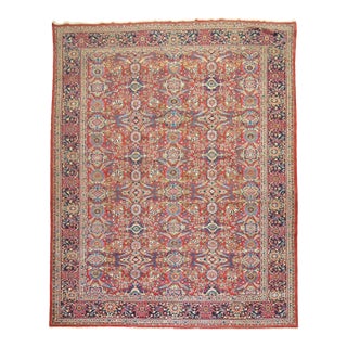 Antique Mahal Rug - 10'8" x 14' For Sale