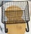 Metal 1930's Large Antique French Wirework Crimped Wire and Metal Wall Pocket Hanging Basket For Sale - Image 7 of 9