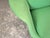 Mid 20th Century Green Womb Chair and Ottoman Attributed to Knoll For Sale - Image 15 of 17