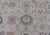 Oushak Floral Motif on Light Grey Background and Colorful Design For Sale - Image 4 of 13