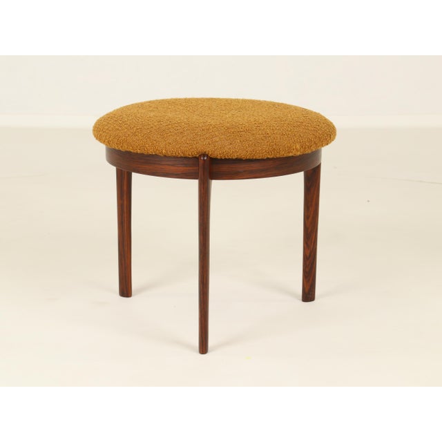 Vintage Danish Stool in Rosewood, 1960s For Sale - Image 11 of 18