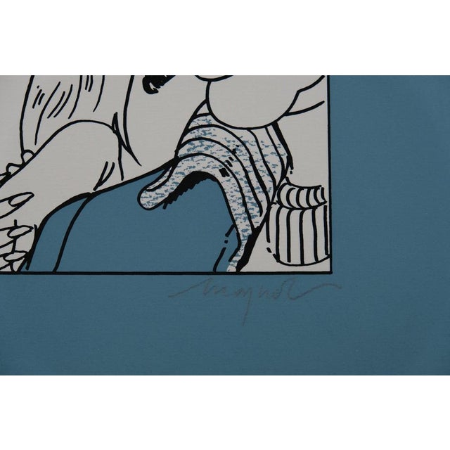 Emmanuel Moynot, La pension des deux, Lithograph For Sale - Image 11 of 12