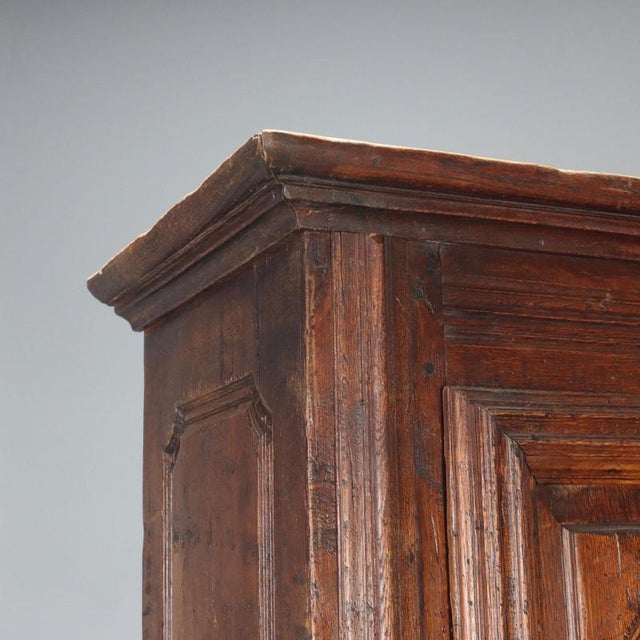 Baroque Style Oak Sideboard with Safe For Sale - Image 5 of 13