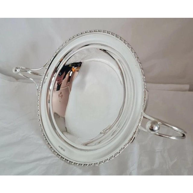 Antique Sterling Silver Compotier Tazza from Lee & Wigfull, 1911 For Sale - Image 3 of 13