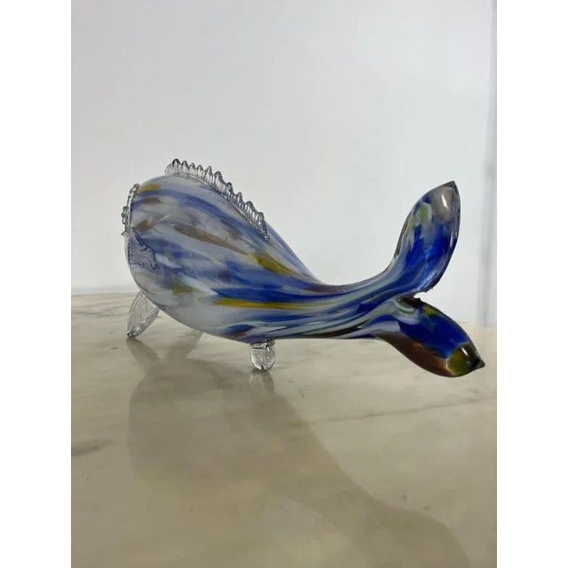 Italian Murano Glass Fish, 1970 For Sale - Image 9 of 12