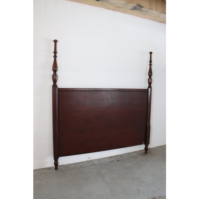 Ralph Lauren Mahogany King Canopy Headboard Chairish