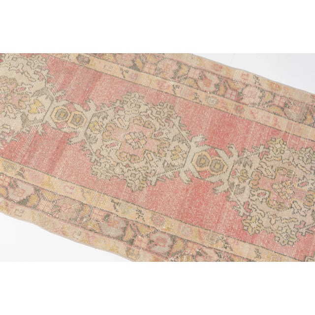 1950s Turkish Anatolian Wool Runner Rug For Sale - Image 10 of 10