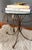 Italian Brass Rope and Tassel Rustic Outdoor Drinks Table For Sale - Image 12 of 18