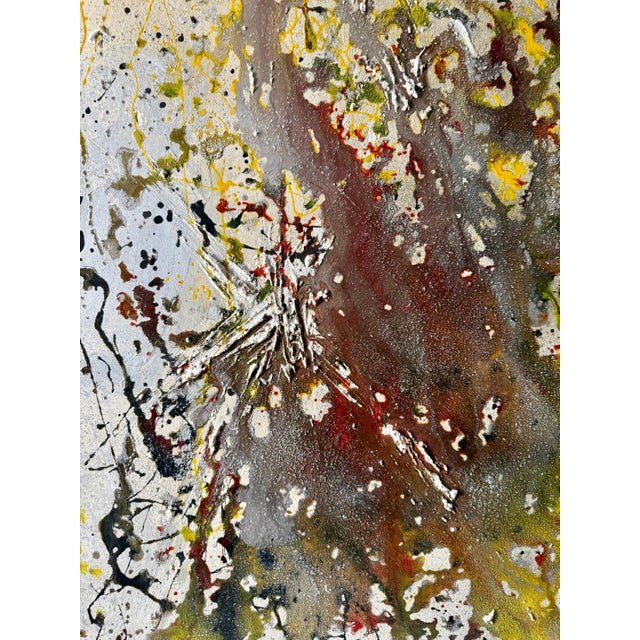Fereydoun Rahimi Assa, Modernist Persian Iranian Middle Eastern Abstract Fereydoun Assa Oil Painting For Sale - Image 9 of 16