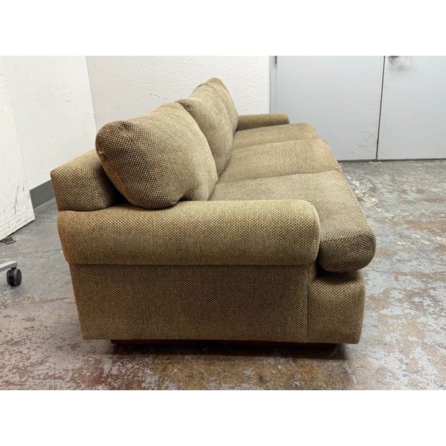 John Wheatman for Marco Fine Furniture Tweed Sofa For Sale - Image 4 of 12