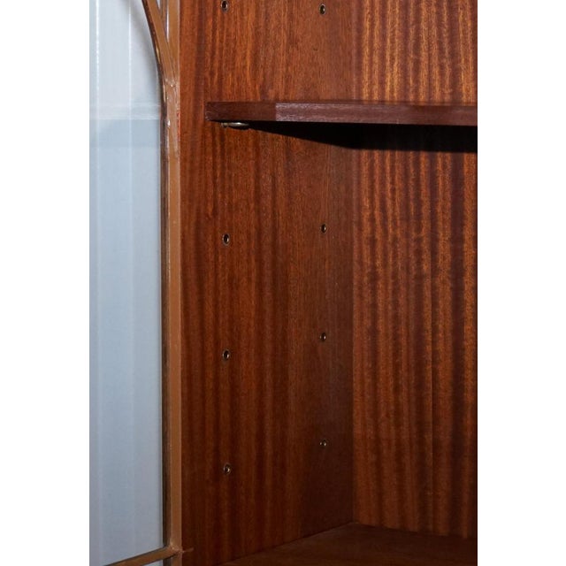 Georgian Display Cabinets with Brass Lion Handles, Set of 2 For Sale - Image 15 of 18