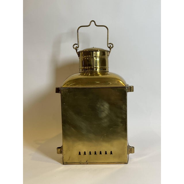 Huge Antique Ships Masthead Lantern For Sale - Image 10 of 12