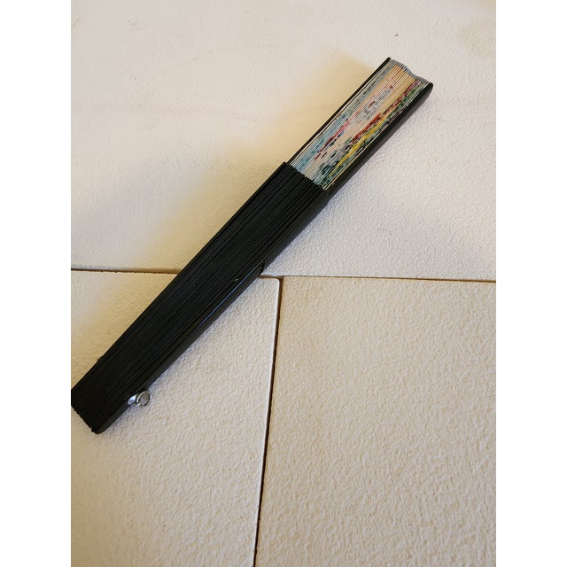 Vintage Hand Held Fan From the Peoples Republic of China For Sale - Image 9 of 9