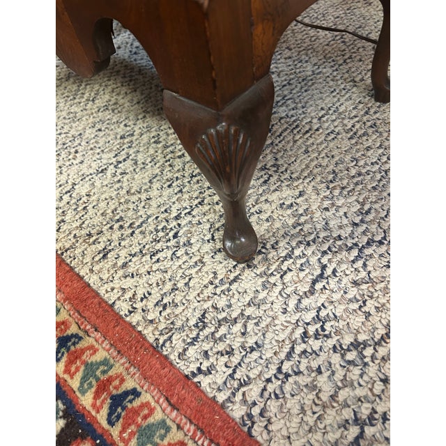 Vintage Small 3 Drawer Georgian Commode With Chippendale Style Brasses For Sale - Image 11 of 12