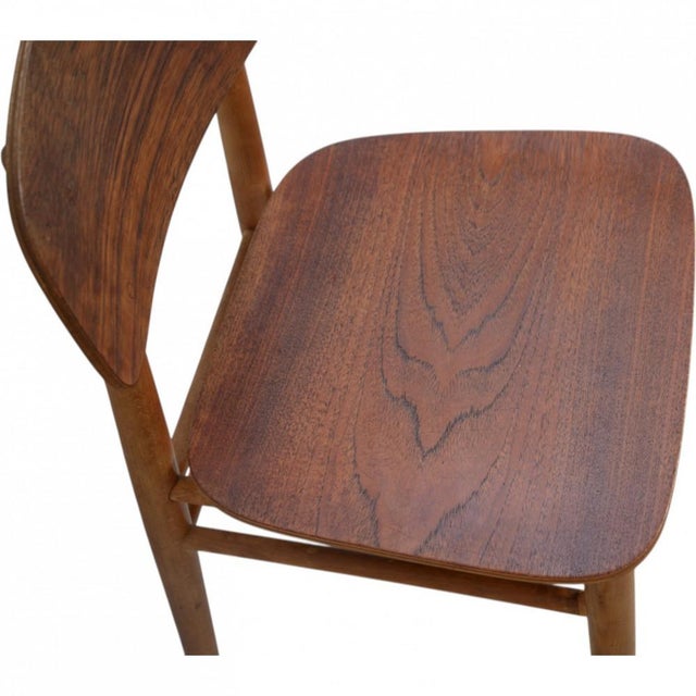 Vintage FH4101 Chairs in Teak by Hans Wegner, 1970s, Set of 2 For Sale - Image 4 of 15