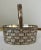 Vintage Raimond Silverplate Petite Woven Basket With Hinged Handle For Sale - Image 4 of 8