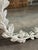 Pair of Vintage Monumental Laurel Wreath Plaster Mirrors For Sale - Image 4 of 10