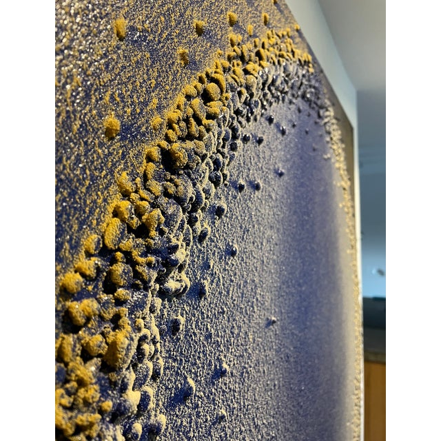 Martha Winter employs a unique technique to create visually stunning 3 dimensional pieces where painting meets sculpture....