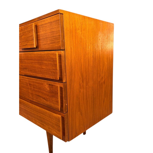 Mid 20th Century Mid-Century Modern Walnut Dresser – Italian For Sale - Image 5 of 15