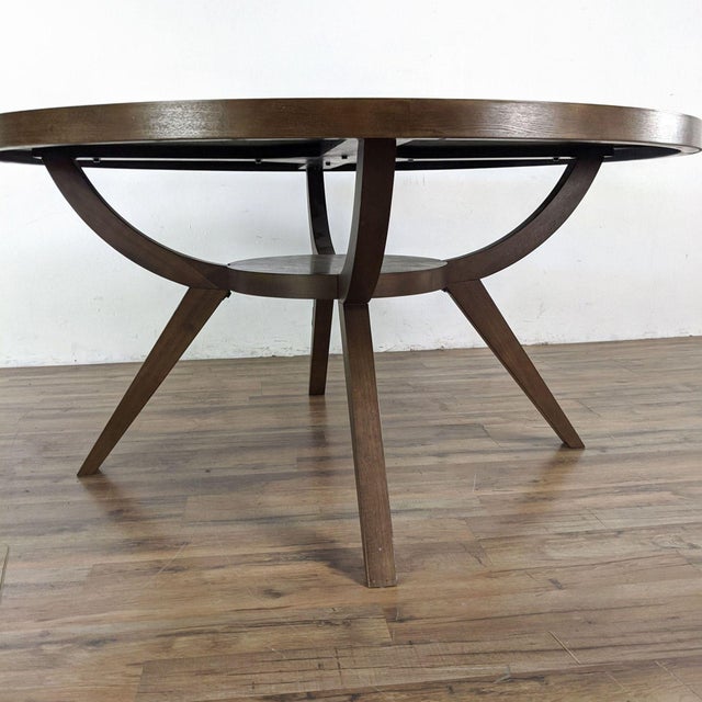 West Elm Arc Base Pedestal Dining Table Chairish