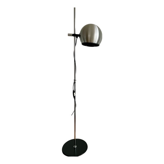 Metal Floor Lamp from Hemi Klot, Denmark, 1970s For Sale