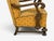 Scandinavian Modern, Lounge Chair, Carved Wood, Fabric, Denmark, 1960s For Sale - Image 10 of 12