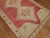 Vintage Zabihi Collection Turkish Pink Gallery Rug For Sale - Image 9 of 10