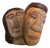 Naïve Folk Art Wooden Sculpture of Couple, 1970s For Sale