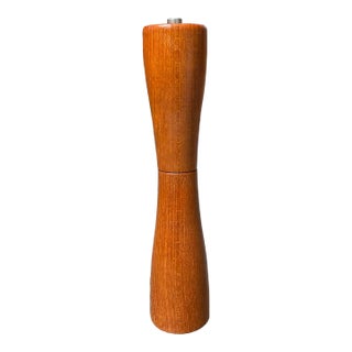 1960s Haenlein Winterthur Teak Peppermill For Sale