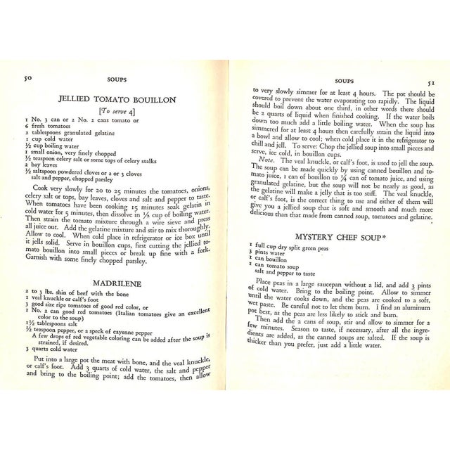 Gray "The Mystery Chef's Own Cook Book" 1934 Macpherson, John For Sale - Image 8 of 10