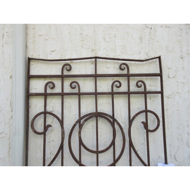 Victorian Antique Victorian Iron Door For Sale - Image 3 of 6