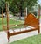 Thomasville King Size Hardwood Carved Poster Bed For Sale - Image 6 of 18