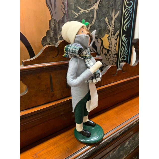 Original Christmas Caroler 1987 Byers Choice The Soul Of Christmas: Today Be Thankful and think how rich you are. You are...