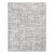 8x10 Sloane Sophisticated Ivory & Gray Geometric Modern Hand Knotted Wool Rug For Sale