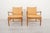 Set of Vintage Chairs in Leather by Ole Wanscher for Carl Hansen & Søn For Sale - Image 16 of 16