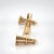Tiffany & Co. Vintage 14k Yellow Gold Oil Well Derrick Tower Cufflinks, Pair For Sale In New York - Image 6 of 12