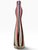 Vintage MayRich Company Handcrafted Art Glass Vase Red Black & White Ribbon For Sale - Image 4 of 6