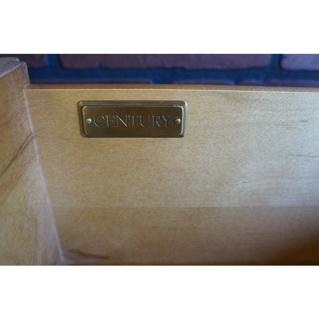 Wood Century Furniture Country French Tall Chest of Drawers For Sale - Image 7 of 12