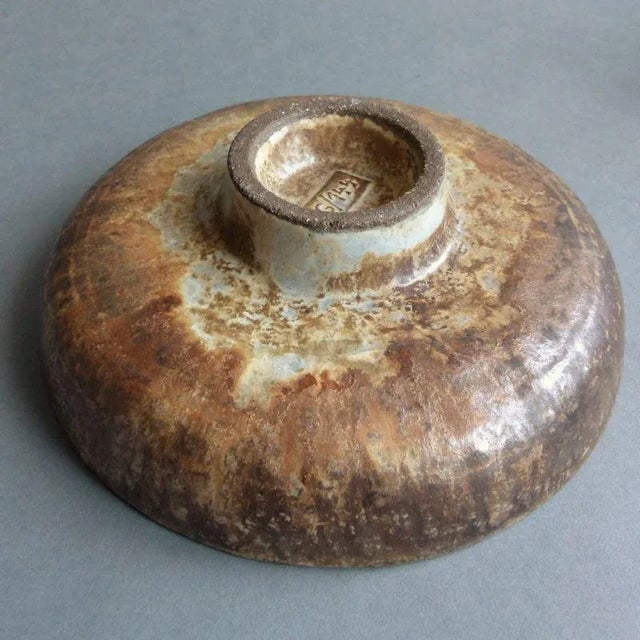 Bowl by Friedegart Glatzle for Karlsruher Majolika, 1973 For Sale - Image 4 of 5