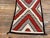 Textile 1930s Gray Red Geometric Antique Native American Navajo Rug 2'8" X 5' Flatwoven Wool Carpet For Sale - Image 7 of 8