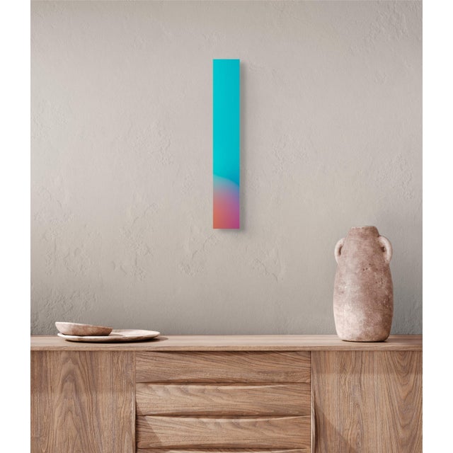 2020s Contemporary Abstract Chromogenic Print Face-Mounted 3mm Matte Plexiglas "Strata # 202523" by Paul Snell For Sale - Image 5 of 7