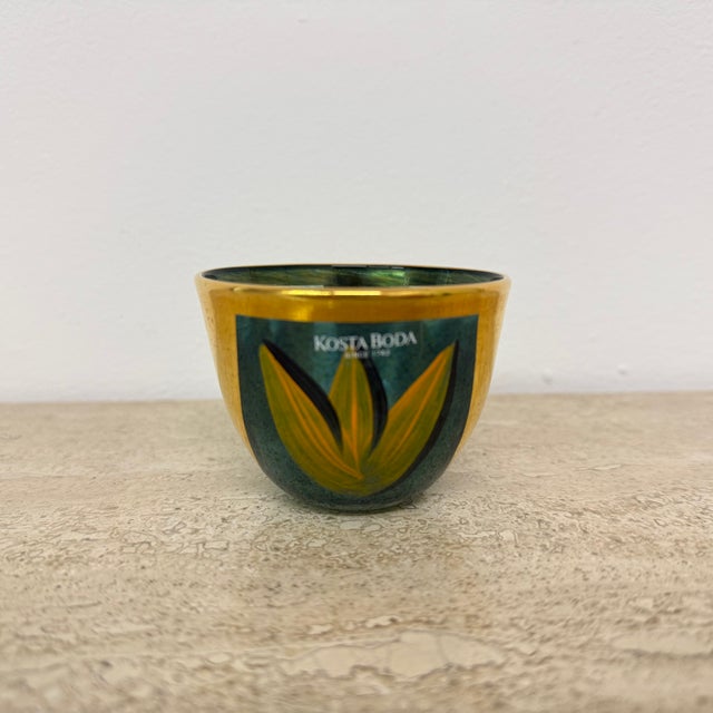 1980s Mini Sculpture Bowl by Ulrica Hydman Vallien for Kosta Boda, 1980s For Sale - Image 5 of 15