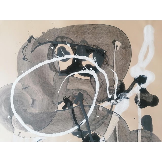 Stefano Mazzolini, AC4, 2017, Acrylic on Paper For Sale - Image 3 of 6