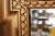 Vintage Golden Mirror For Sale - Image 5 of 11