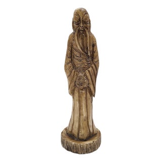 Art Deco Style Sage Figurine by Canto, 1960s For Sale