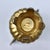 Gold Vintage Italian Gilt Metal Bud Vase For Sale - Image 8 of 9