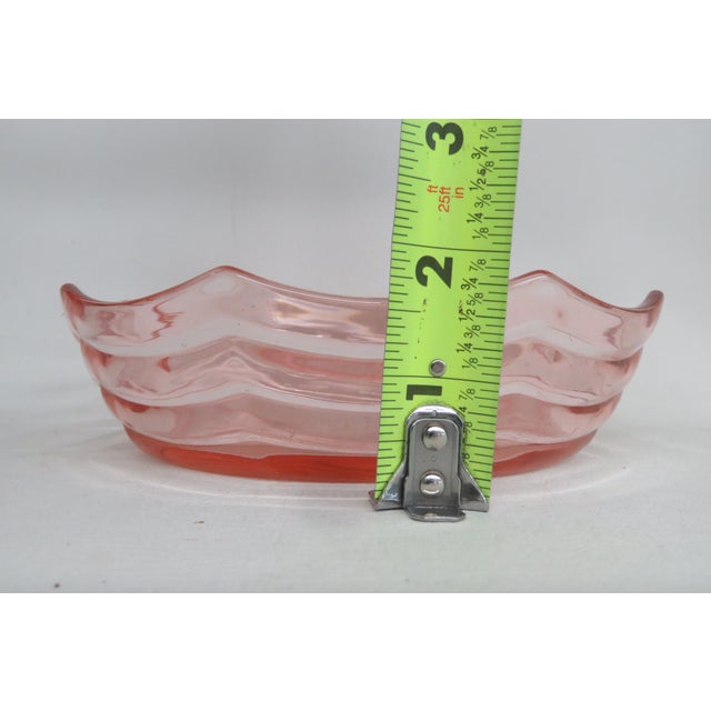 Pink Depression Glass Bowl 6232b For Sale - Image 9 of 13
