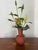 F. Silviy Signed Italian Art Glass Vase – Sculptural Pâte De Verre & Patinated Metal – Attributed to Murano, Venice Italy – 20th Century For Sale - Image 9 of 9